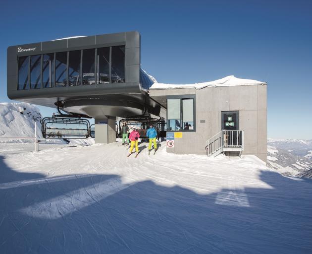 An artist's impression of the new top station at The Remarkables.IMAGE: DOPPELMAYR