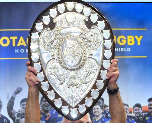 The Ranfurly Shield. Photo: ODT files