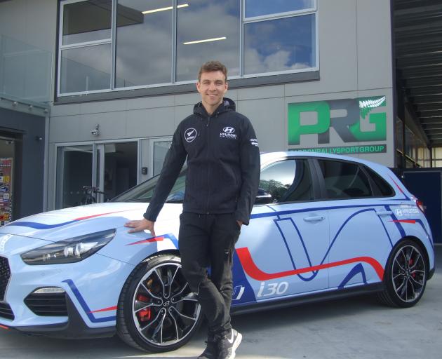 Kiwi rally star Hayden Paddon settles in at the new Paddon Rallysport base at Cromwell's...