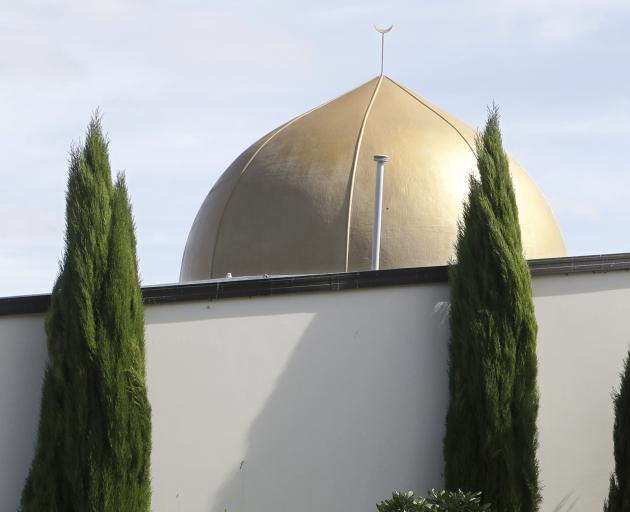 Al Noor mosque in Christchurch.  