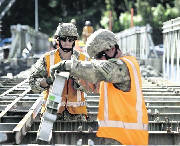 The New Zealand Defence Force has sent New Zealand Army engineers to work with the NZ Transport...