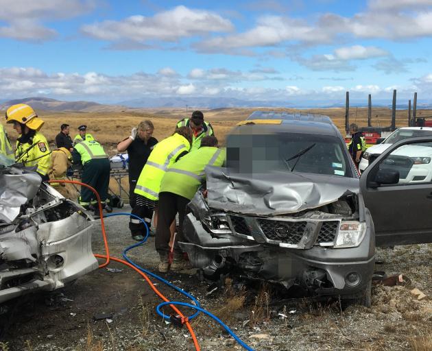 Teams worked feverishly to free the injured from a crash in Tekapo earlier this month in which...
