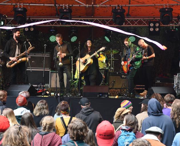 Entertaining at Feastock 2019 are Jo Little and the Jared Smith Band. PHOTO: GREGOR RICHARDSON
