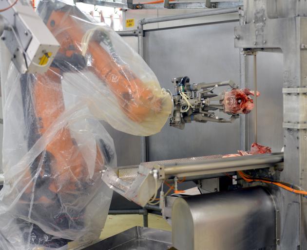 But one meat robotics project for Scott Technology took longer than expected to commission. Photo: Stephen Jaquiery