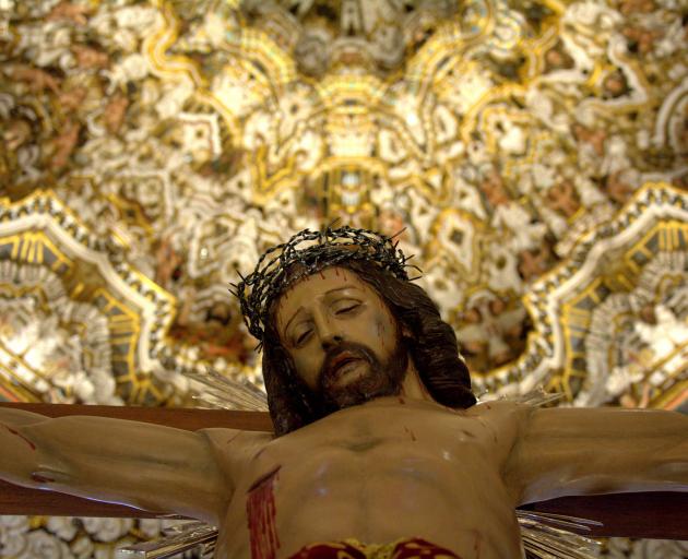 A depiction of Jesus on the cross. Photo: Getty Images