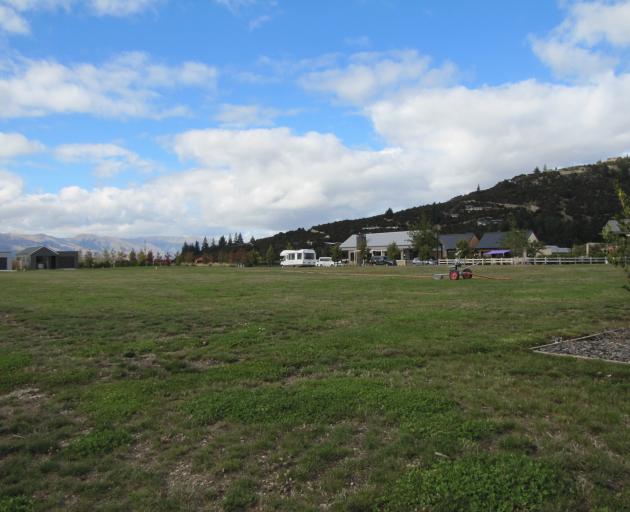 the site of the proposed new Northlake Hotel in Wanaka. Photo: Mark Price 