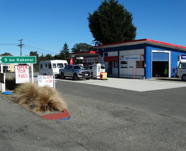 The Maheno service station south of Oamaru, where Gull will open its first South Island site in...