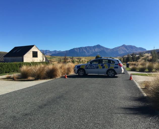 Police have cordoned off Jack's Point Rise after they were called to reports of a child struck by...