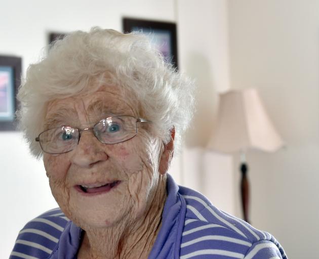 Ross Home resident Rua Hotton.PHOTO: PETER MCINTOSH