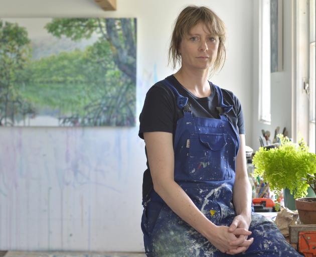 Anya Sinclair in her home studio in Port Chalmers. Photo: Gerard O'Brien 