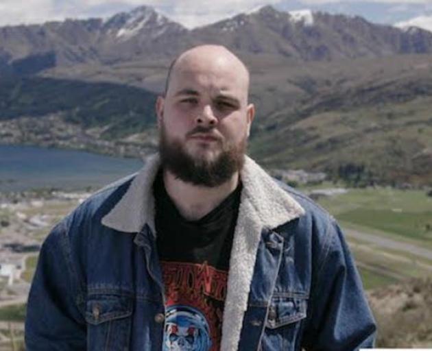 Baz McDonald in 'Hunt for the Bunker People' by Vice NZ. Photo: Supplied via RNZ Baz McDonald in 'Hunt for the Bunker People' by Vice NZ. Photo: Supplied via RNZ