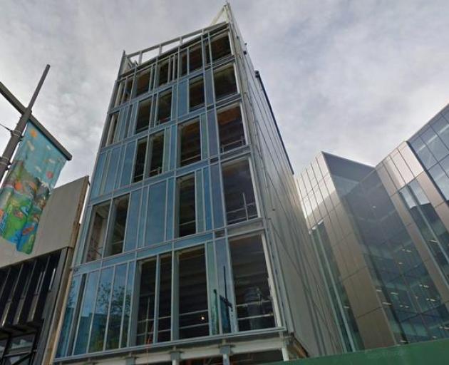 The building at 230 High Street, Christchurch, during its construction. Photo: Google Maps The building at 230 High Street, Christchurch, during its construction. Photo: Google Maps