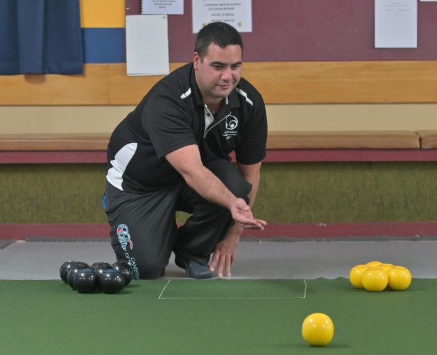 Daniel French shows his form he will need in the test against Australia starting in Invercargill tomorrow. Photo: Linda Robertson