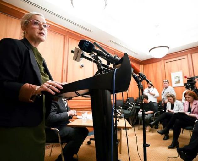 External reviewer Debbie Francis reveals details of her report into bullying at Parliament. Photo...