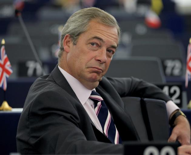 Nigel Farage. Photo: Reuters