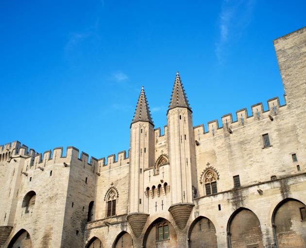 The medieval palace of the Palais des Papes. Photo: Getty Images