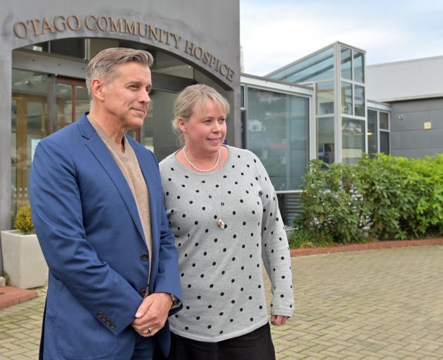 Planning a new pilot scheme for home-based palliative care are Otago Community Hospice clinical...