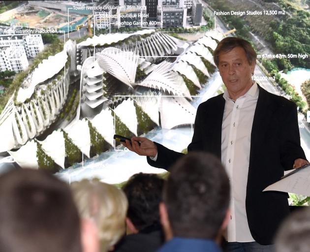 Business leader and innovator Ian Taylor reflects on the design of a huge new building for a fashion company, designed in Dunedin and being built in Shenzhen, China. Photo: Peter McIntosh