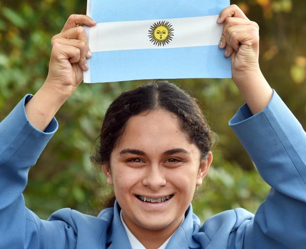  Queen's High School pupil Justyce Toeke is preparing to go to Buenos Aires for a business...