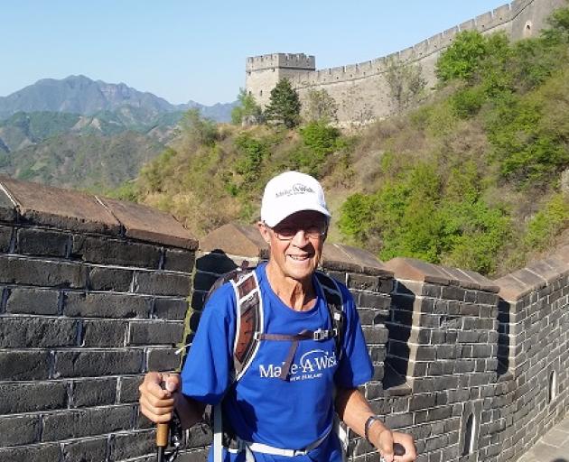 Kerry Dunlop is walking the Great Wall of China for charity. Photo: Supplied