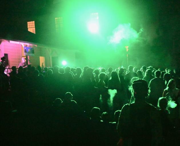 A party at what is now known as 'Lake House'. Photo: Supplied
