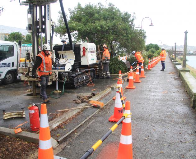 Otago Regional Council contractors start an investigation into a possible fuel leak at the...