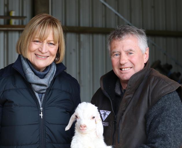 Peri Drysdale, of Untouched World, and South Otago farmer David Shaw, who have, in partnership,...