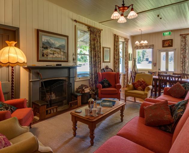 The homestead’s living room just weeks before the fire. PHOTO: LAURENCE BELCHER