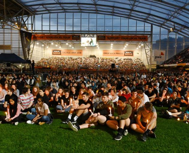 The response to the Christchurch shooting was a strong show of unity. Photo: Gerard O'Brien