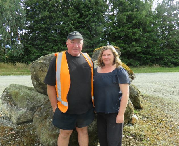 Travis Leslie and Catriona Cunningham, who manage Landcorp's Kepler Farm, near Te Anau, will be hosting a field day on May 9. They are the regional supreme title winners at the Southland Ballance Farm Environment Awards. Photo: Supplied