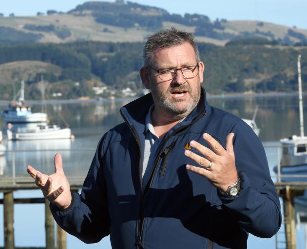 Harbourmaster Steve Rushbrook.