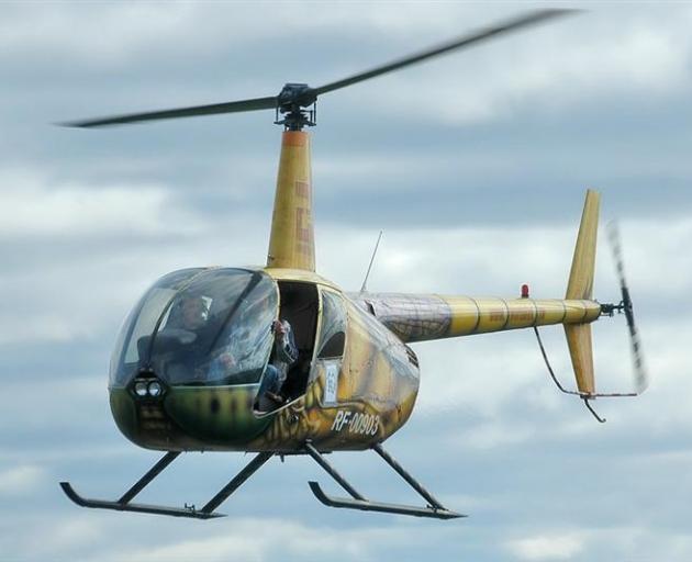 A Robinson R44.