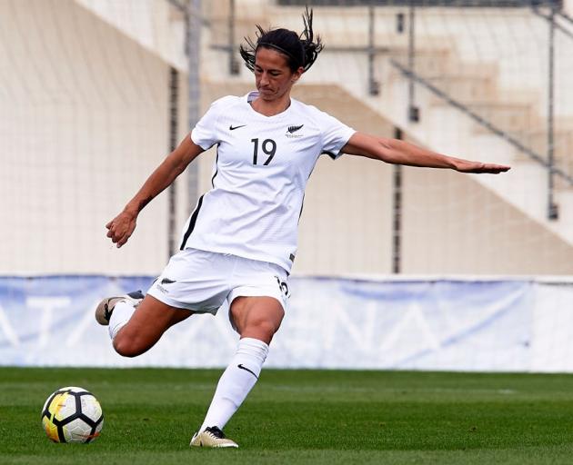 Veteran Abby Erceg could make a return to Football Ferns colours. Photo: Getty Images