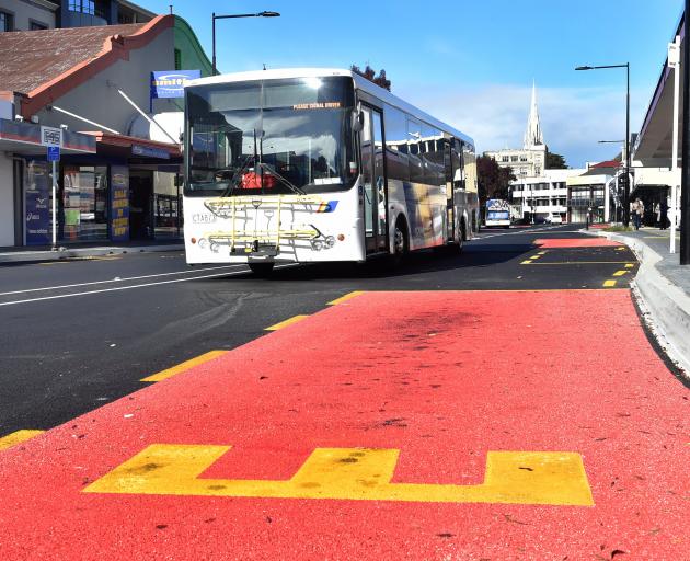 The bus hub in Great King St will complement any traffic changes needed for the new Dunedin...