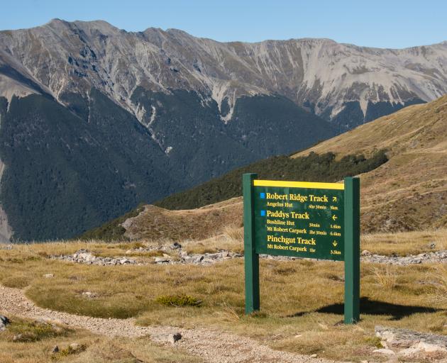 A Doc sign in Nelson Lakes National Park. Photo: Getty Images 