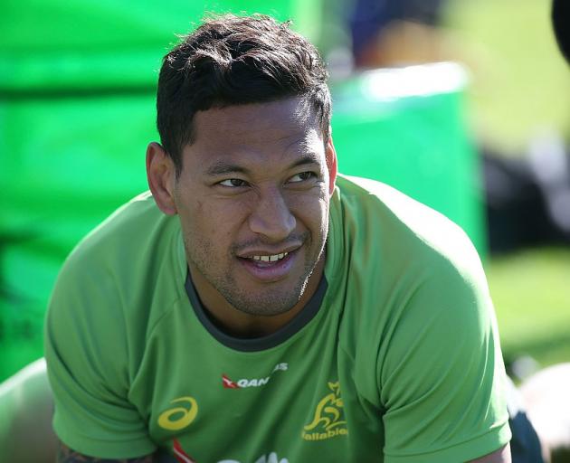 Israel Folau. Photo: Getty Images