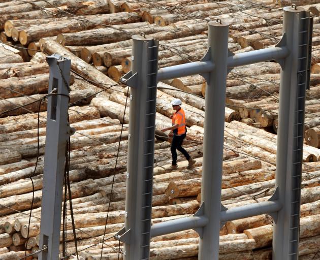 China’s demand for logs is expected to remain strong. Photo: Stephen Jaquiery