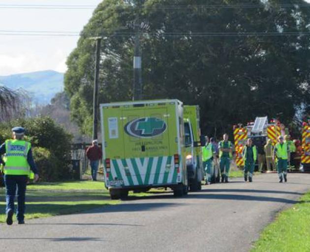 The two planes crashed on their approach to Hood Aerodrome. Photo: Supplied via NZME.