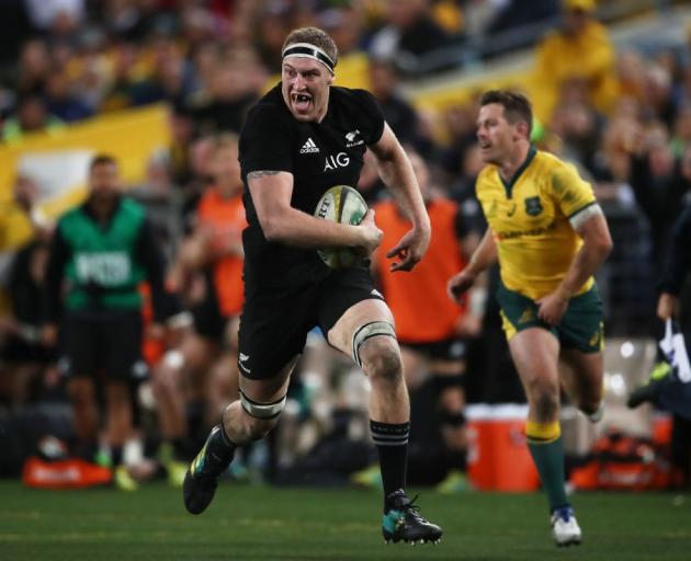 Brodie Retallick has re-signed with NZ Rugby. Photo: Getty Images 