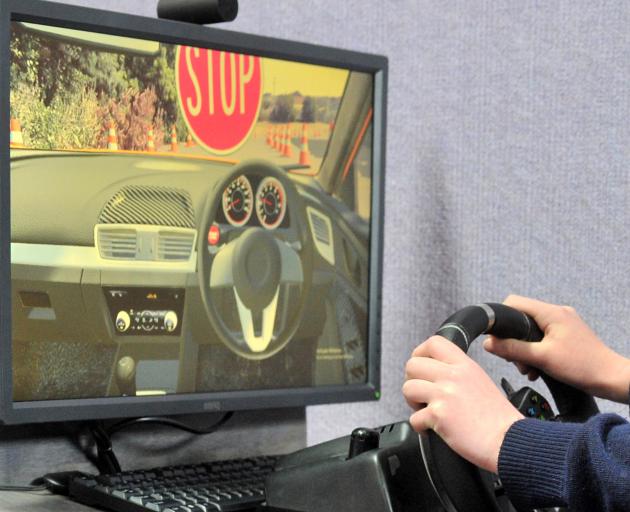 The simulator could give young drivers experience in challenging conditions like black ice, teach...