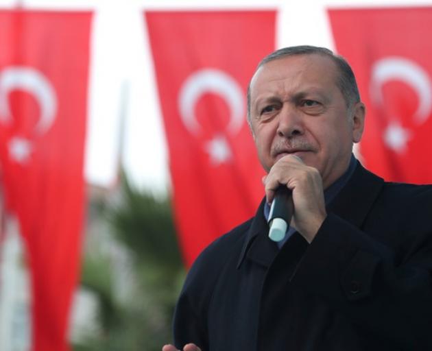 Turkish President Tayyip Erdogan. Photo: Reuters