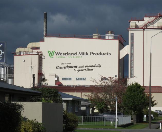 Subject to shareholder approval in early July. Photo: Westland Milk Products