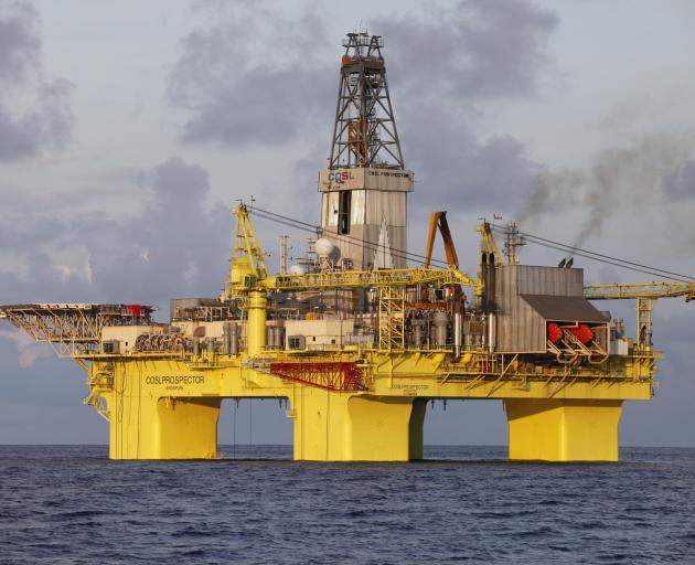 The one-off gas exploration well will cost around $80 million. PHOTO: ODT FILES