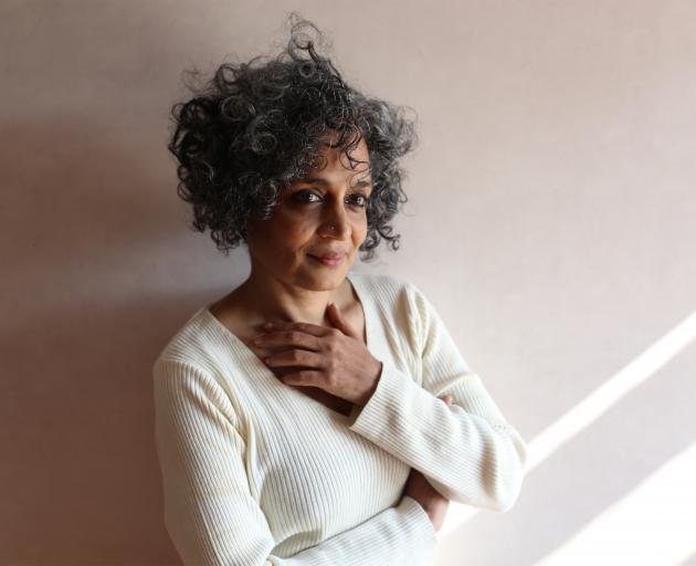 Writer Arundhati Roy. Photo: Mayank Austen Soofi