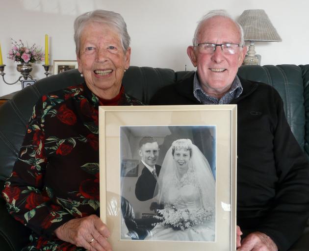 A shared interest in sports, caravanning and "the simple things in life'' has helped Balclutha couple Janet and Peter Miller reach their 60th wedding anniversary. Photo: Richard Davison