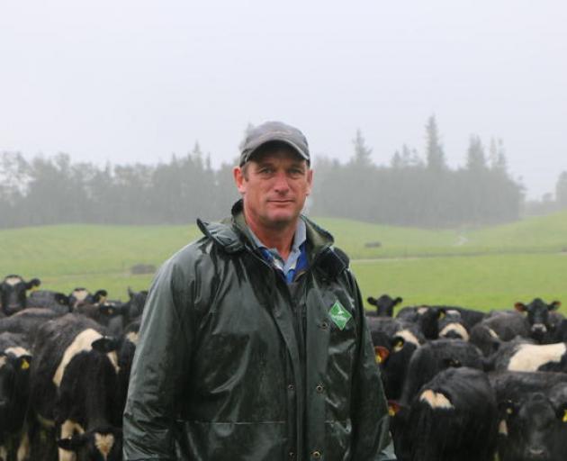 Grey District farmer Colin van der Geest. Photo: RNZ