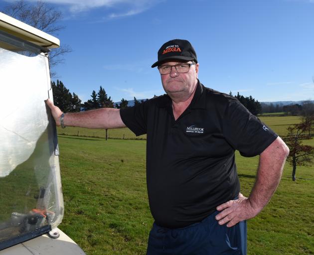 Life member and former president of the Gladfield Country Golf Club Wayne Ferguson hopes a sale...