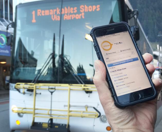 Orbus users in Queenstown can now live track their buses after the Otago Regional Council...