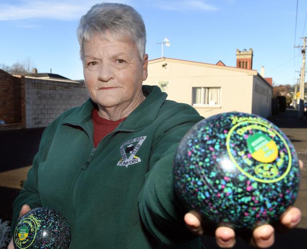 Wendy Hurring says the Mosgiel Memorial RSA board locking out members of its bowling club is ‘‘deplorable’’. Photos: Stephen Jaquiery