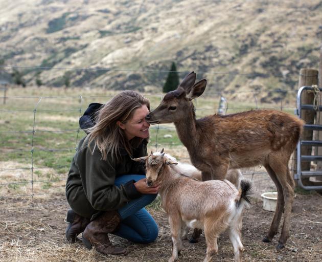 Laura Douglas, of Kingston, is holding two Southern Girl Finishing School workshops to teach girls aged 11 and above skills including moving stock, shooting, fencing and jump-starting a tractor. Photo: Emily Adamson